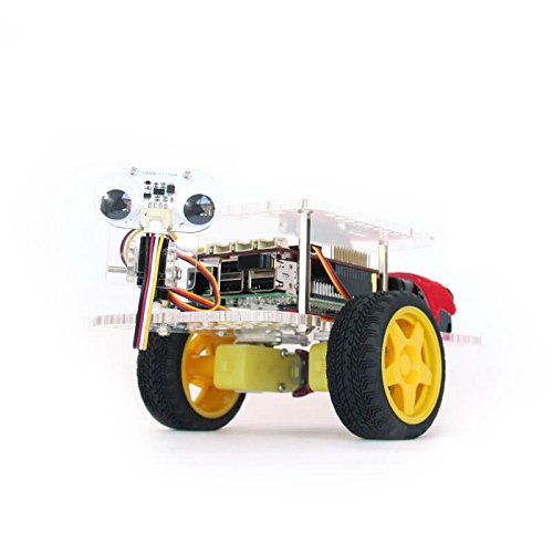 Dexter Industries GoPiGo Starter Kit | DIY Robot Car for Robotics and STEM Education | Raspberry Pi Included | Learn to Code in Blockly or Python
